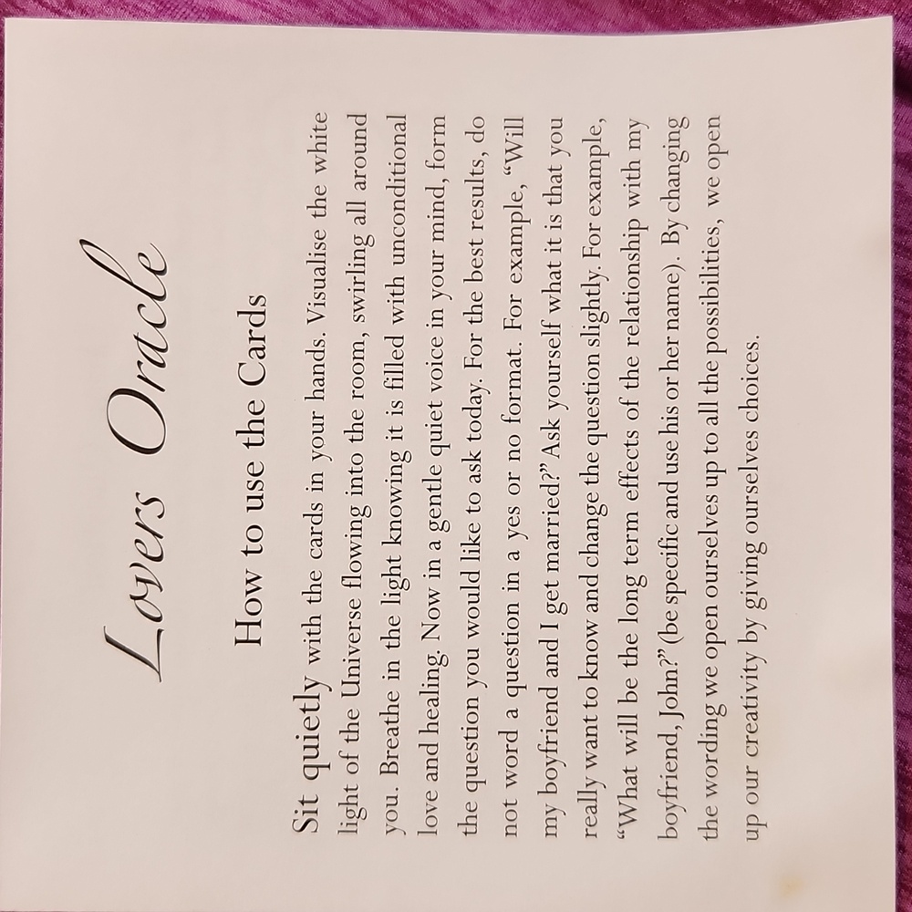 Lovers Oracle - Picture 3 of 8